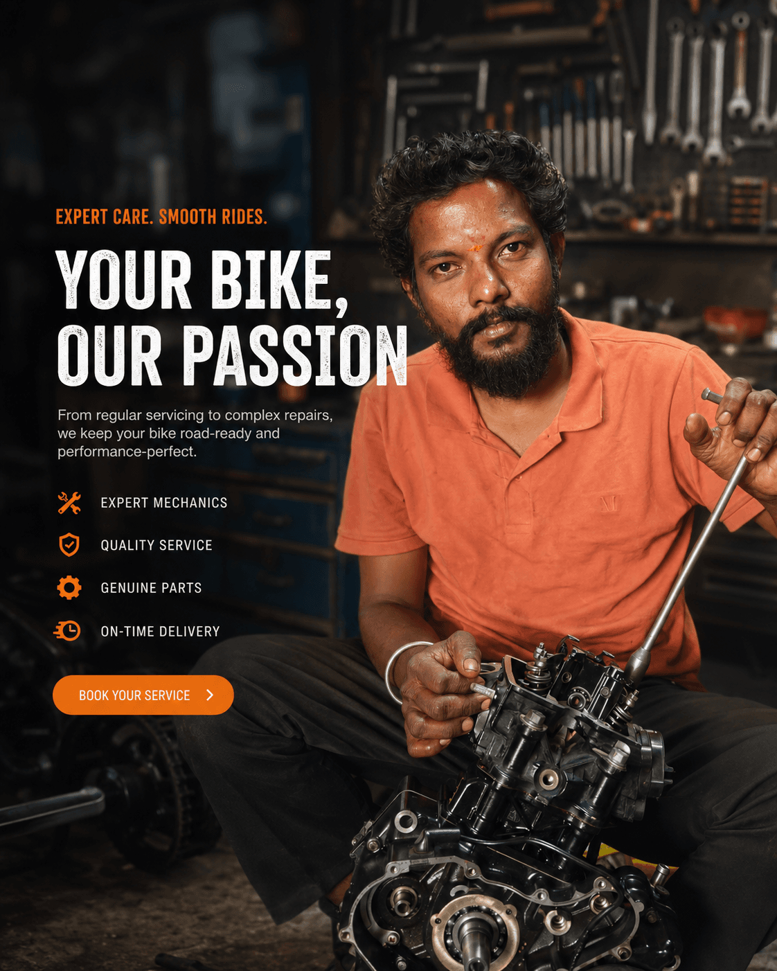 T. Joseph, founder of JO BIKE POINT